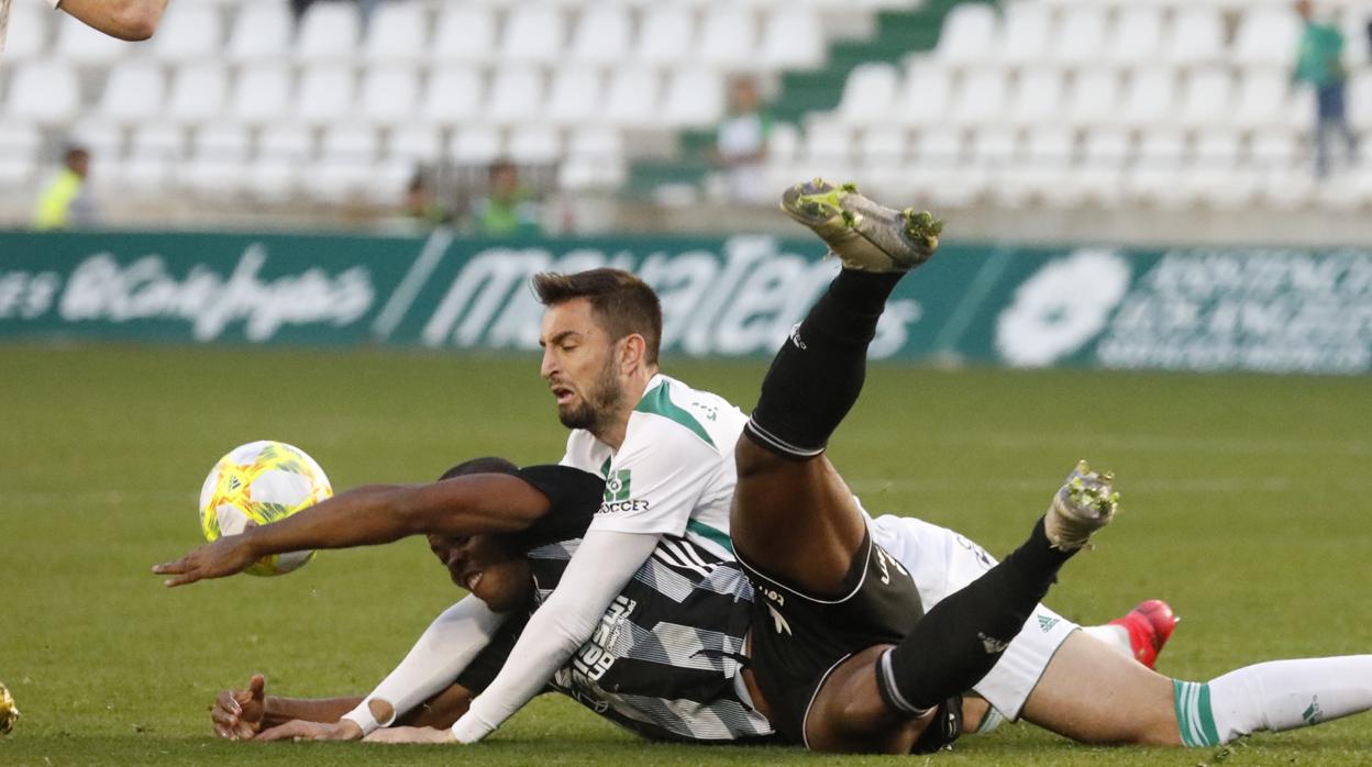 González, en el partido ante el Cartagena