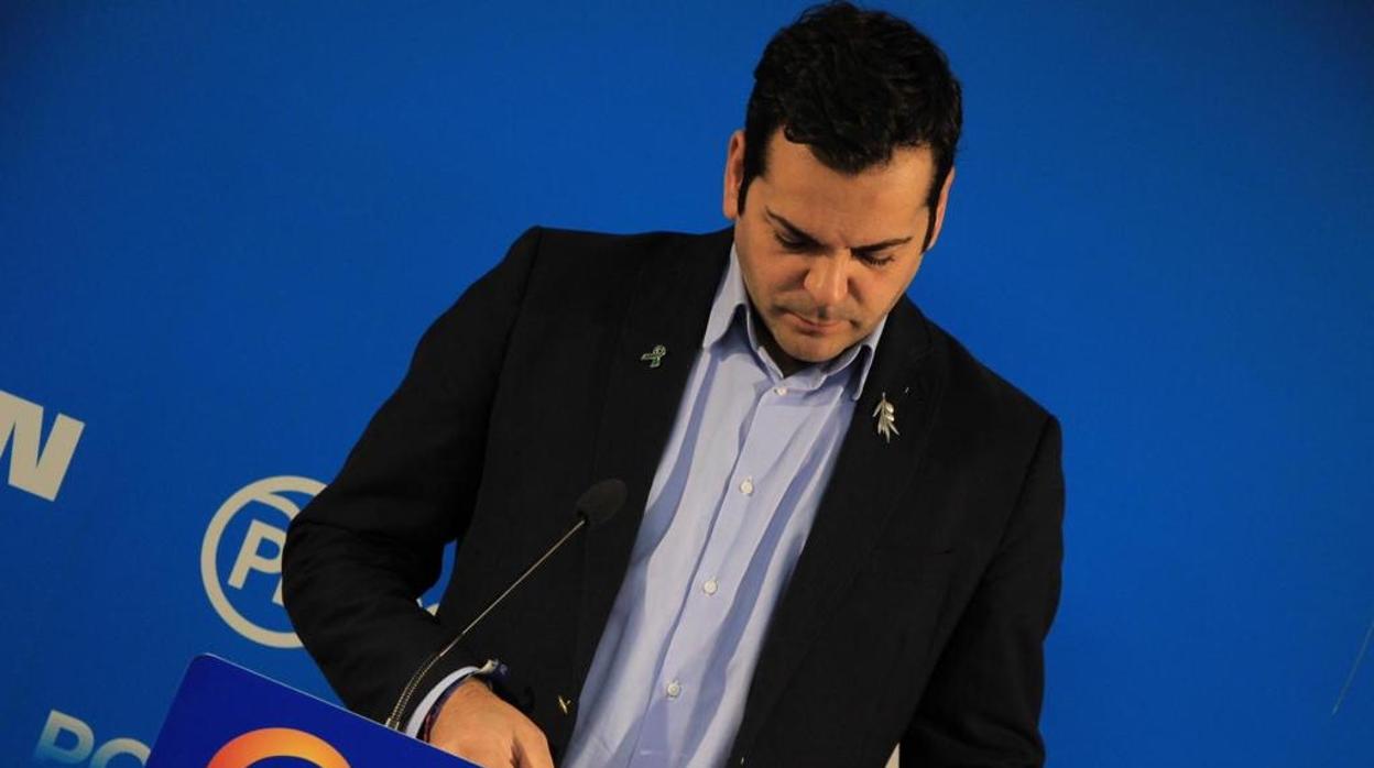 Juan Diego Requena, presidente del PP de Jaén