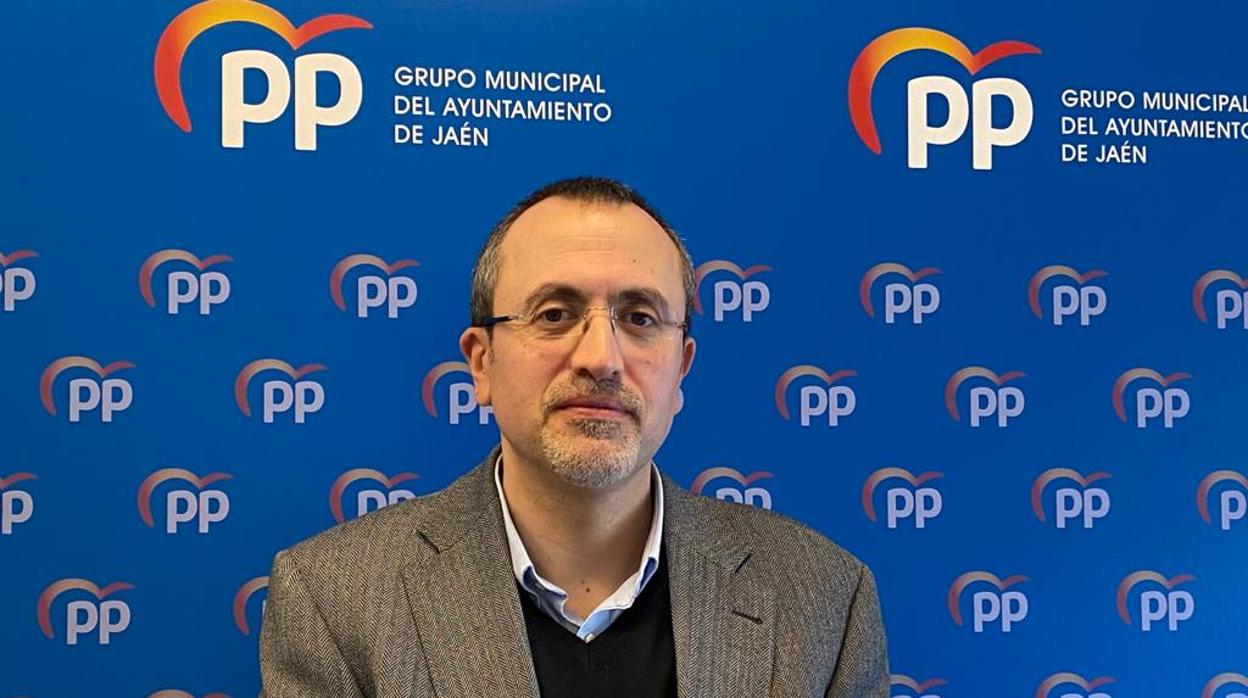 Manuel Bonilla, portavoz del PP en el Ayuntamiento de Jaén