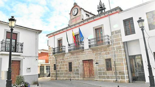 Plaza principal de Añora