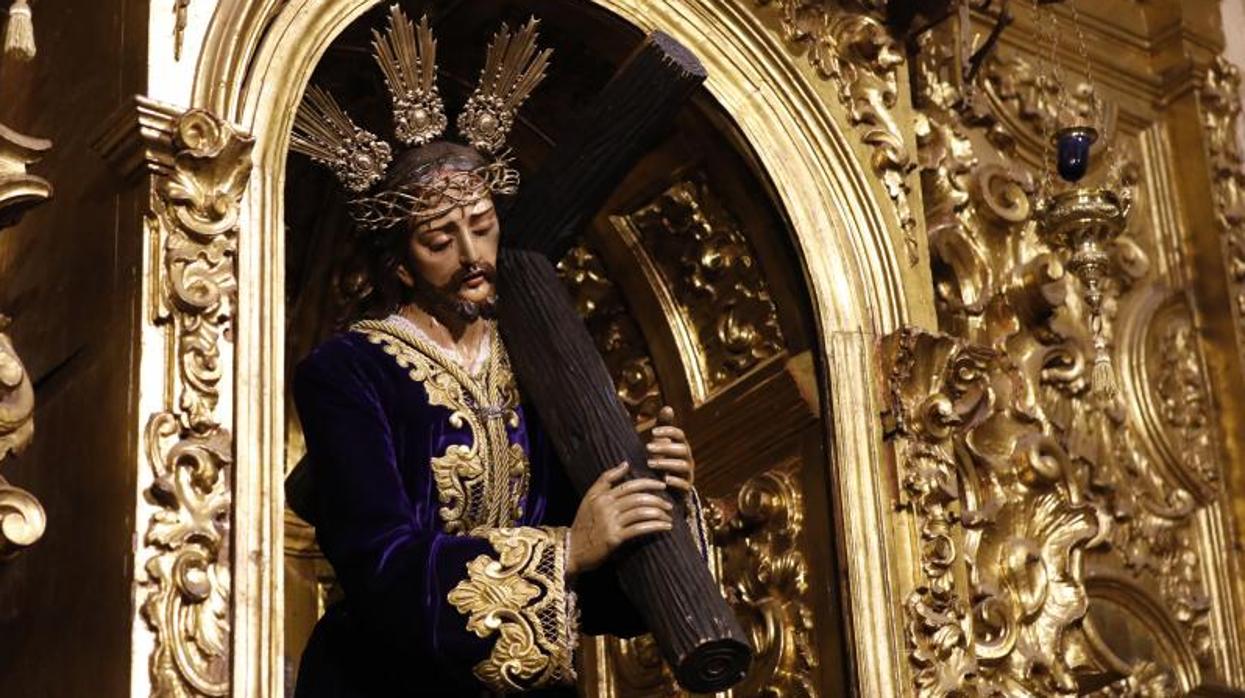 Nuestro Padre Jesús del Calvario en la parroquia de San Lorenzo