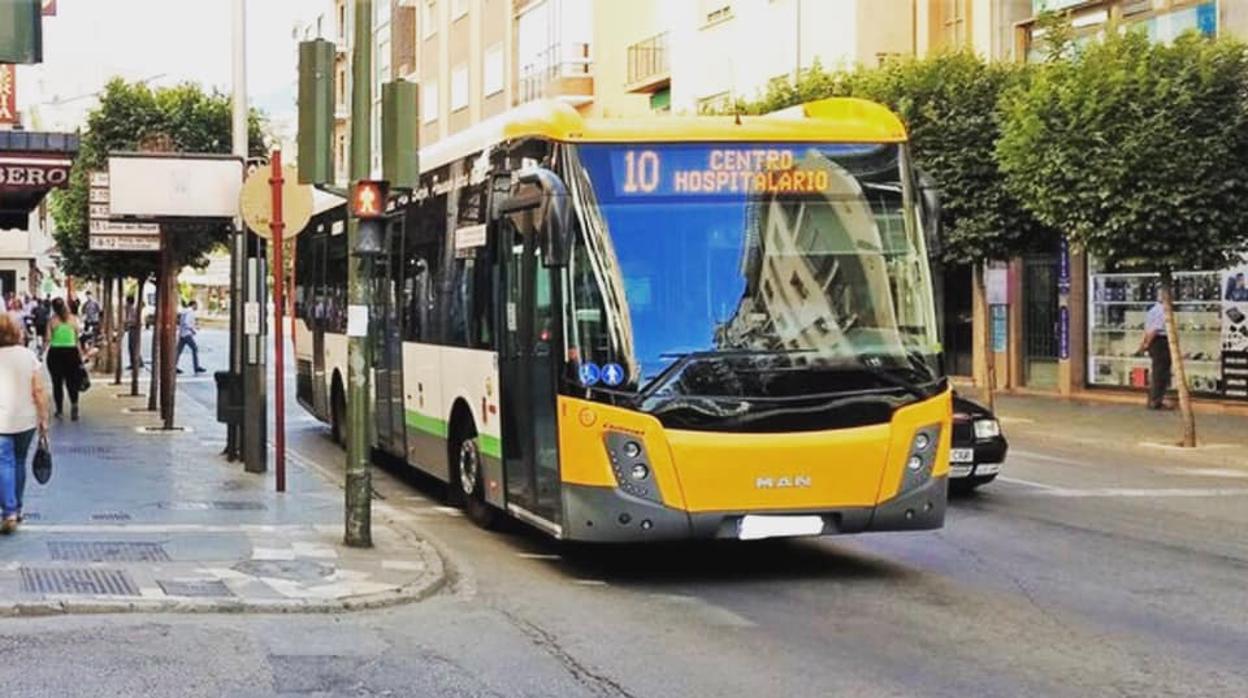 Autobús urbano de Jaén