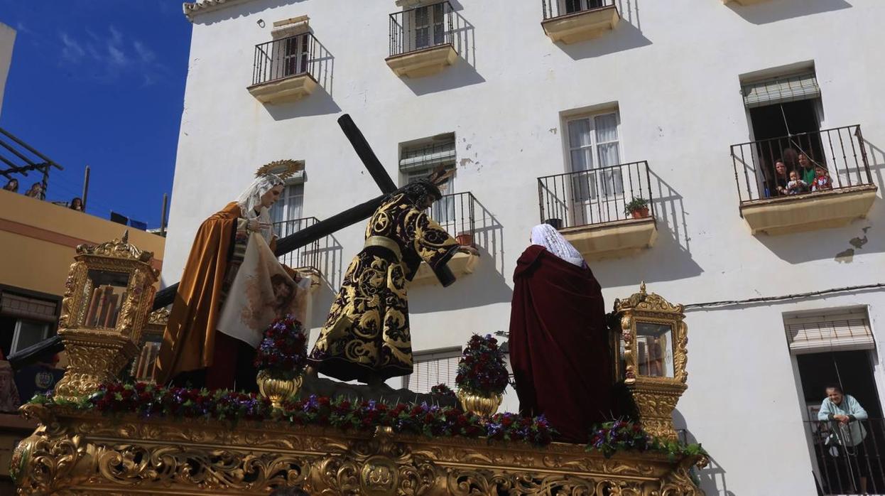 Paso de misterio de Sanidad, el Martes Santo de 2019