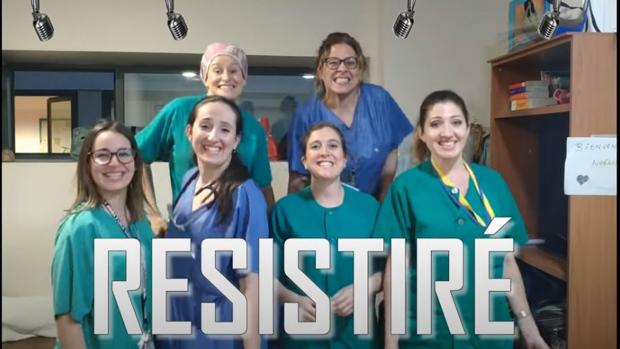 Profesionales de Urgencias del Hospital Reina Sofía de Córdoba versionan en un video la canción «Resistiré»