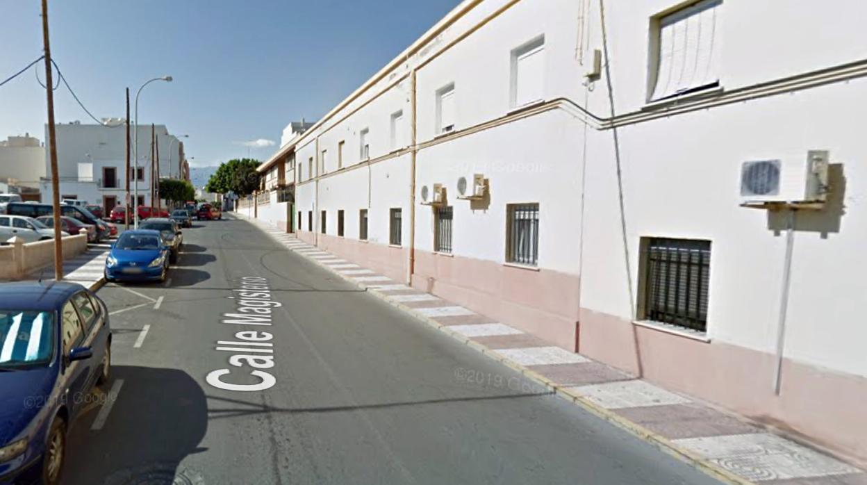 Barrio de las 200 Viviendas en Roquetas de Mar.