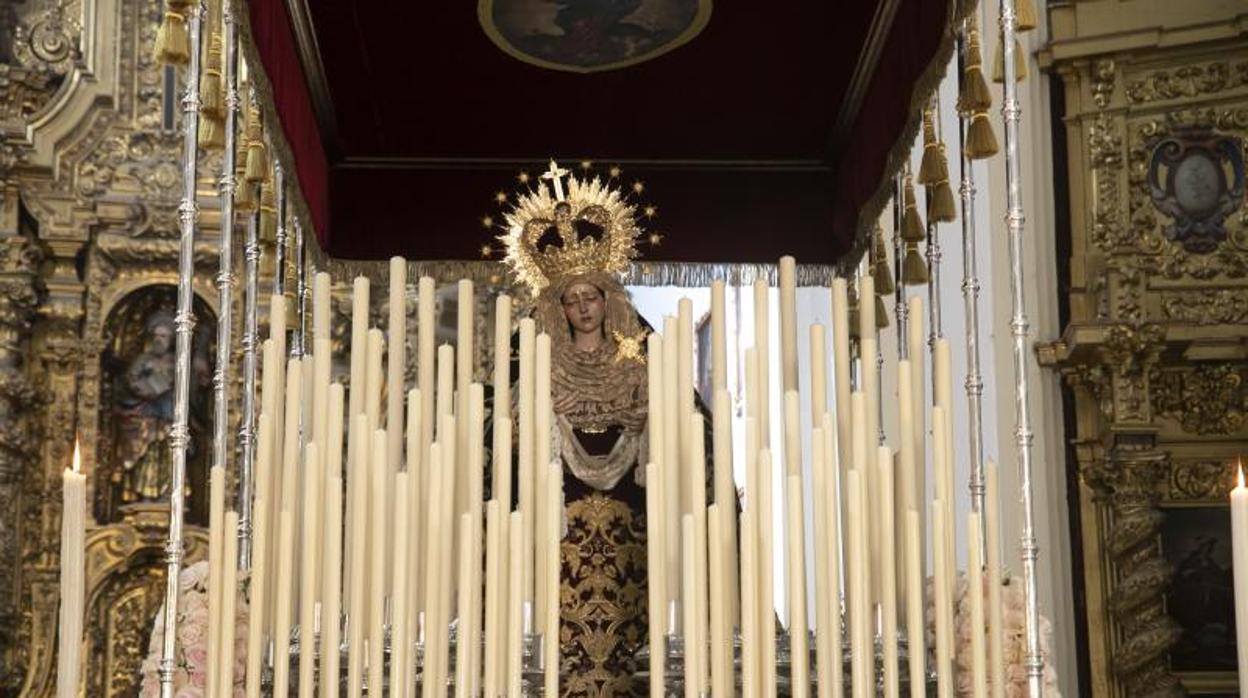 La Virgen de la Caridad, de la hermandad del Buen Suceso