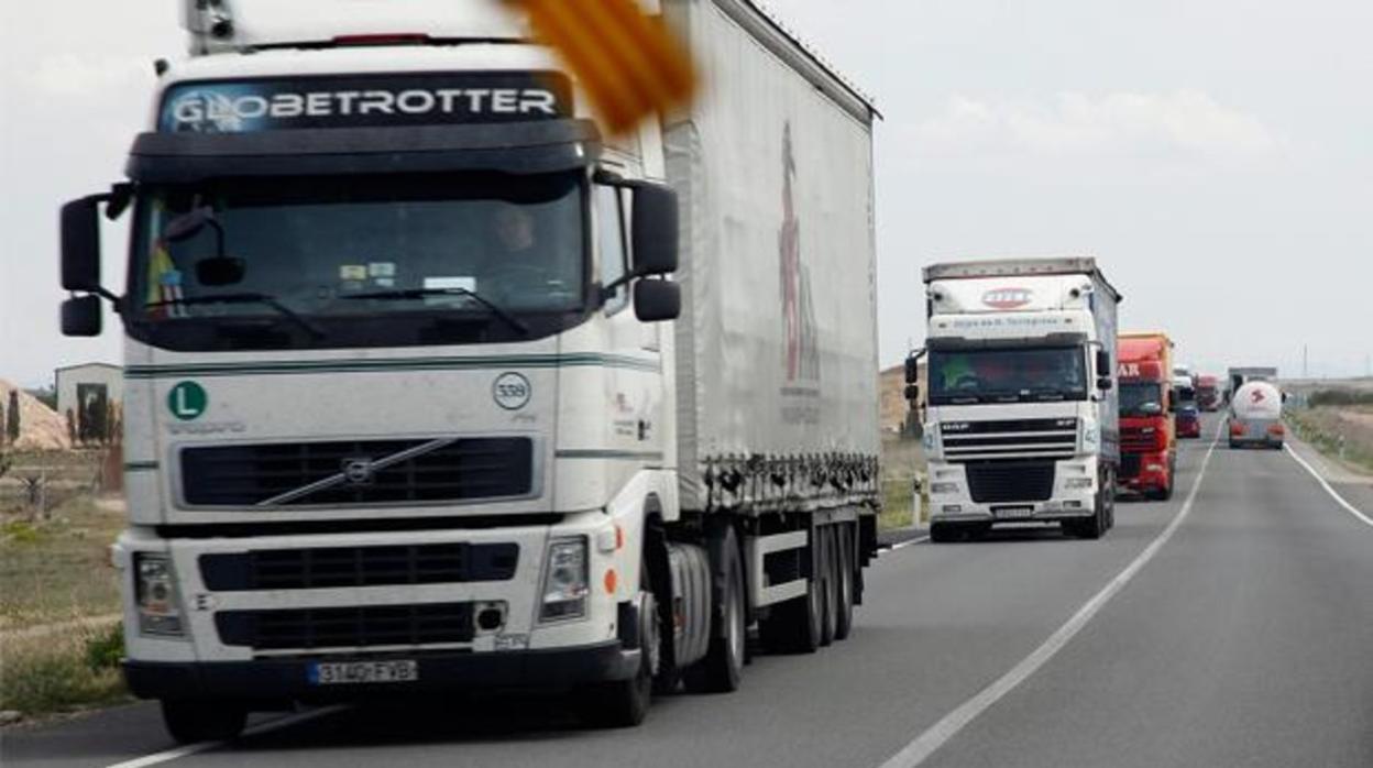 Camiones por las carreteras de Córdoba