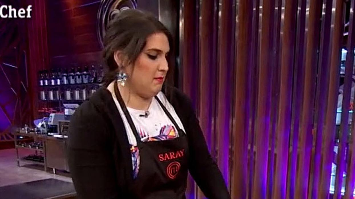 Saray durante su último programa