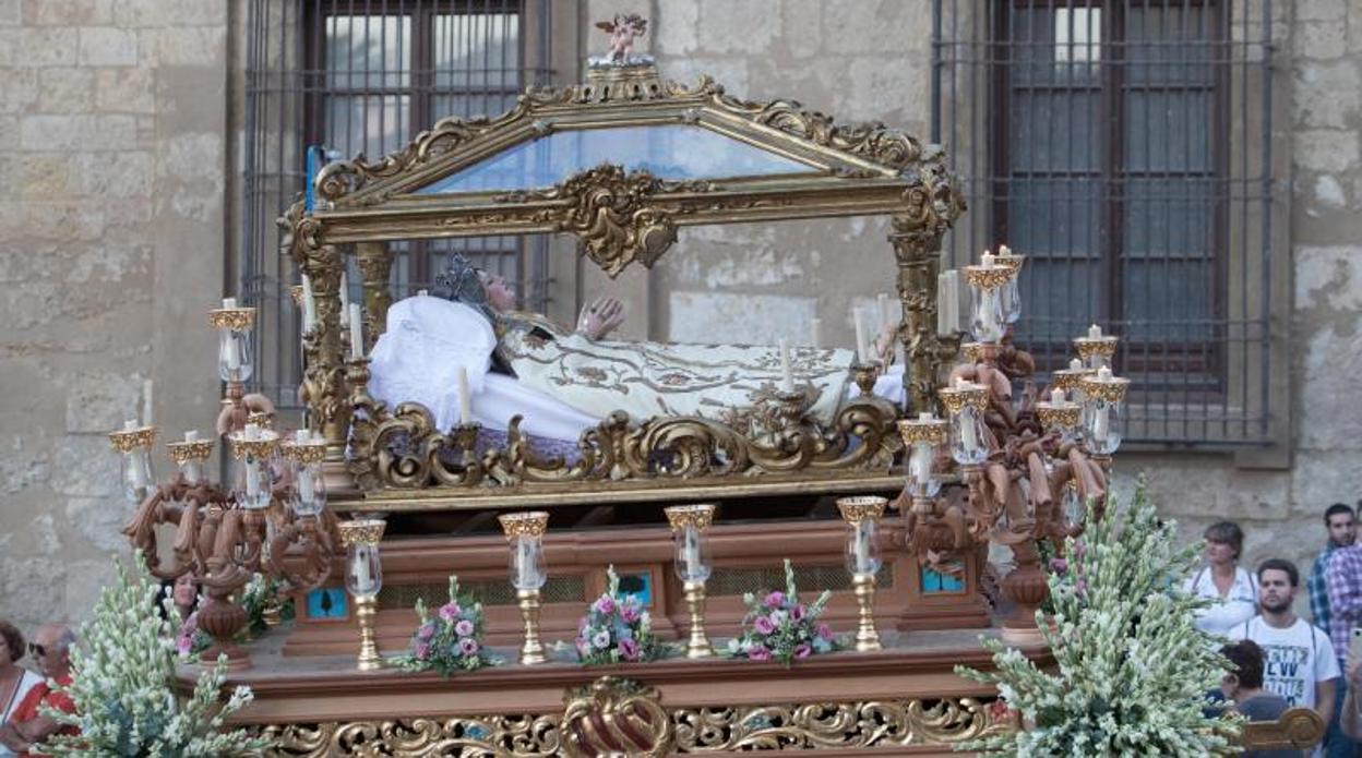 Procesión de la Virgen del Tránsito en el 2018