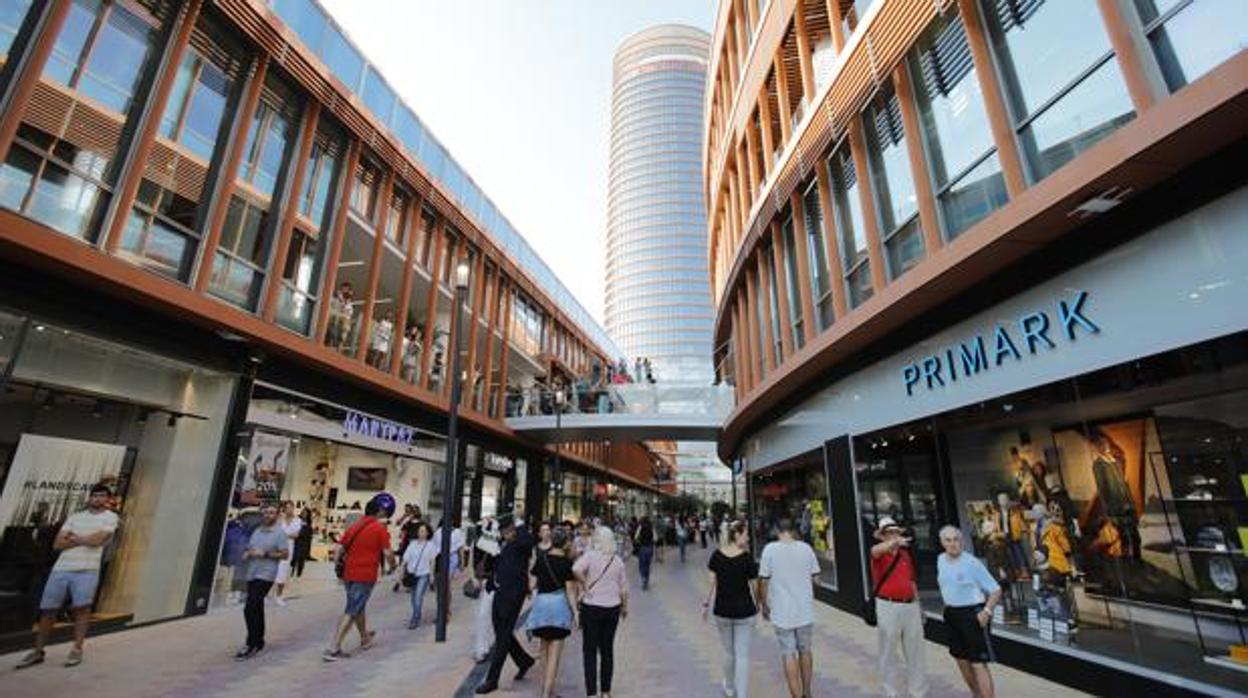 Centro comercial en Sevilla