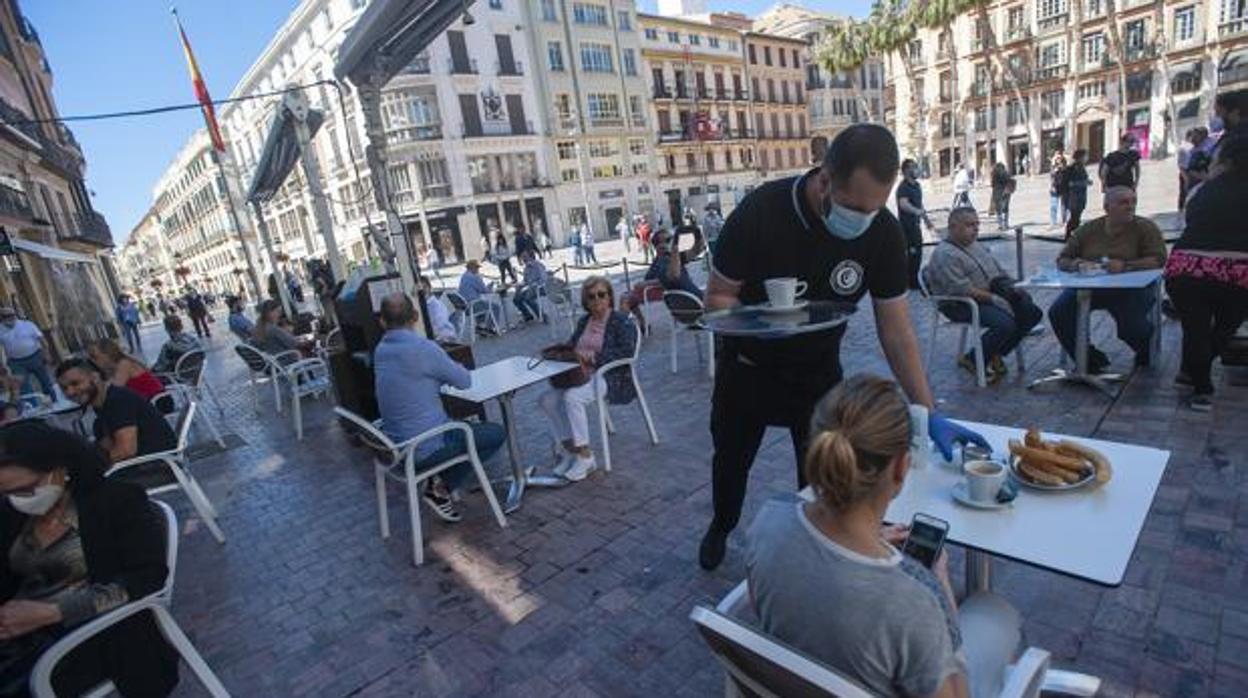 Primer día de la fase 1 de la desescalada en Málaga