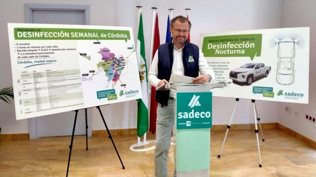 Sadeco cambia los planes de desinfección para los que empleará a 90 personas