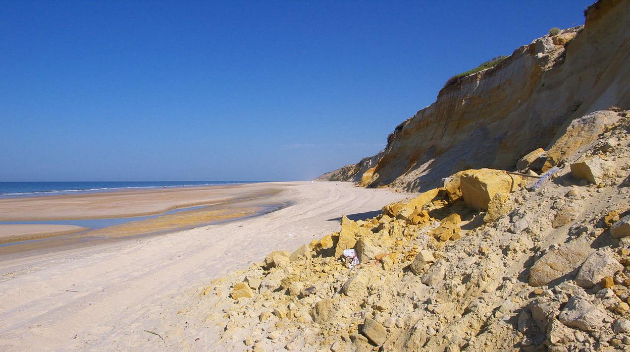 Imagen de la playa onubense