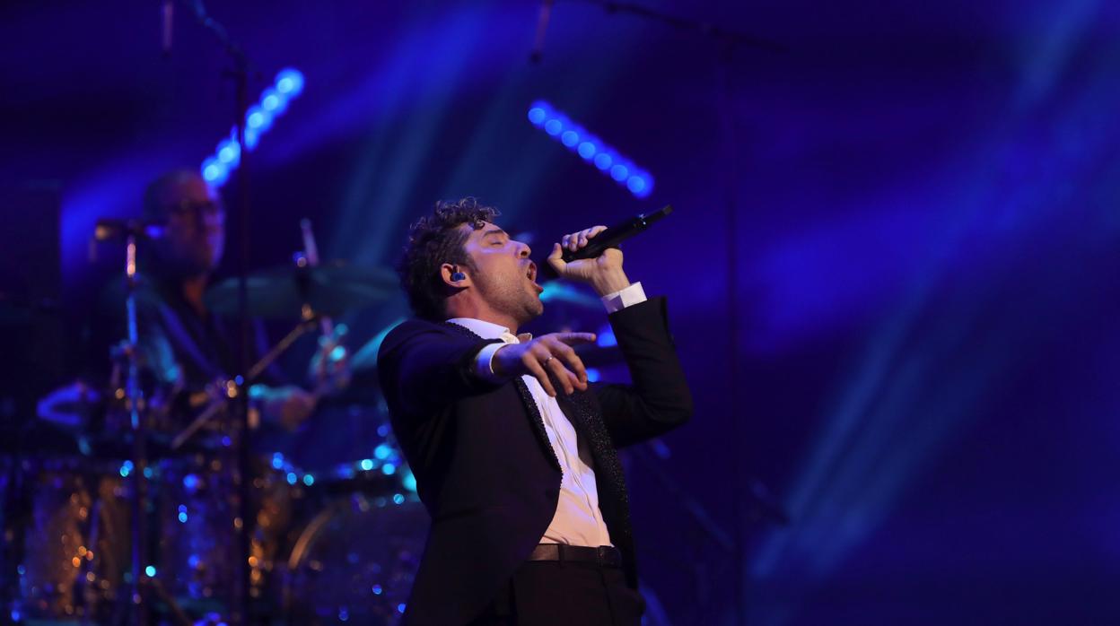 David Bisbal, en un reciente concierto en Madrid