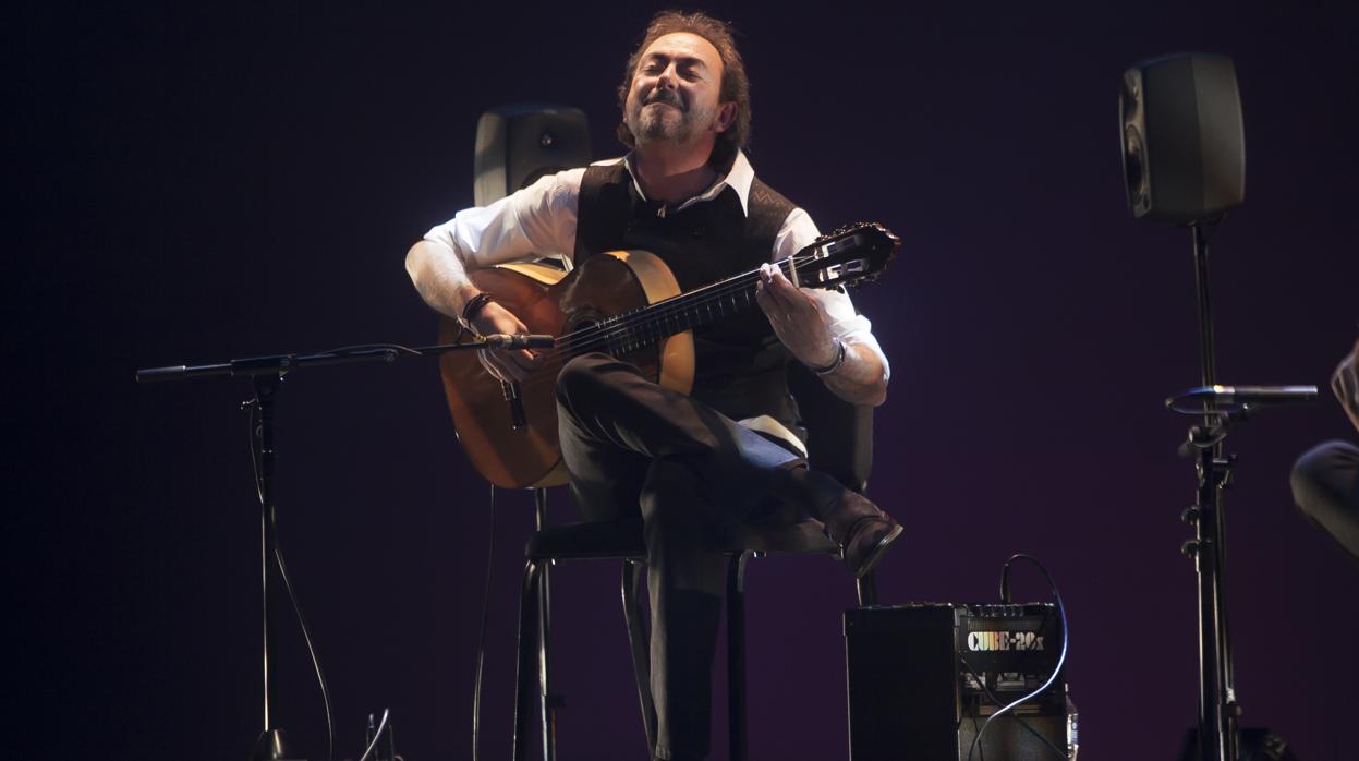 José Antonio Rodríguez, en un concierto en el Festival de la Guitarra de Córdoba