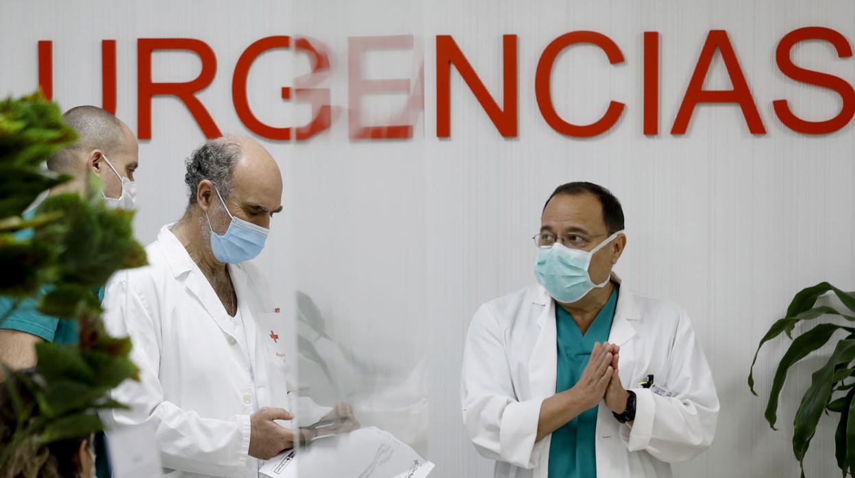 Personal sanitario en un hospital de Córdoba