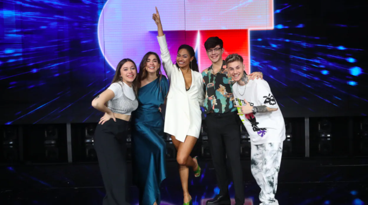 Los cinco finalistas de «Operación Triunfo» 2020