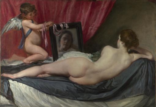 «Venus del espejo» de Velázquez, en la que ejerció de modelo una de sus amantes