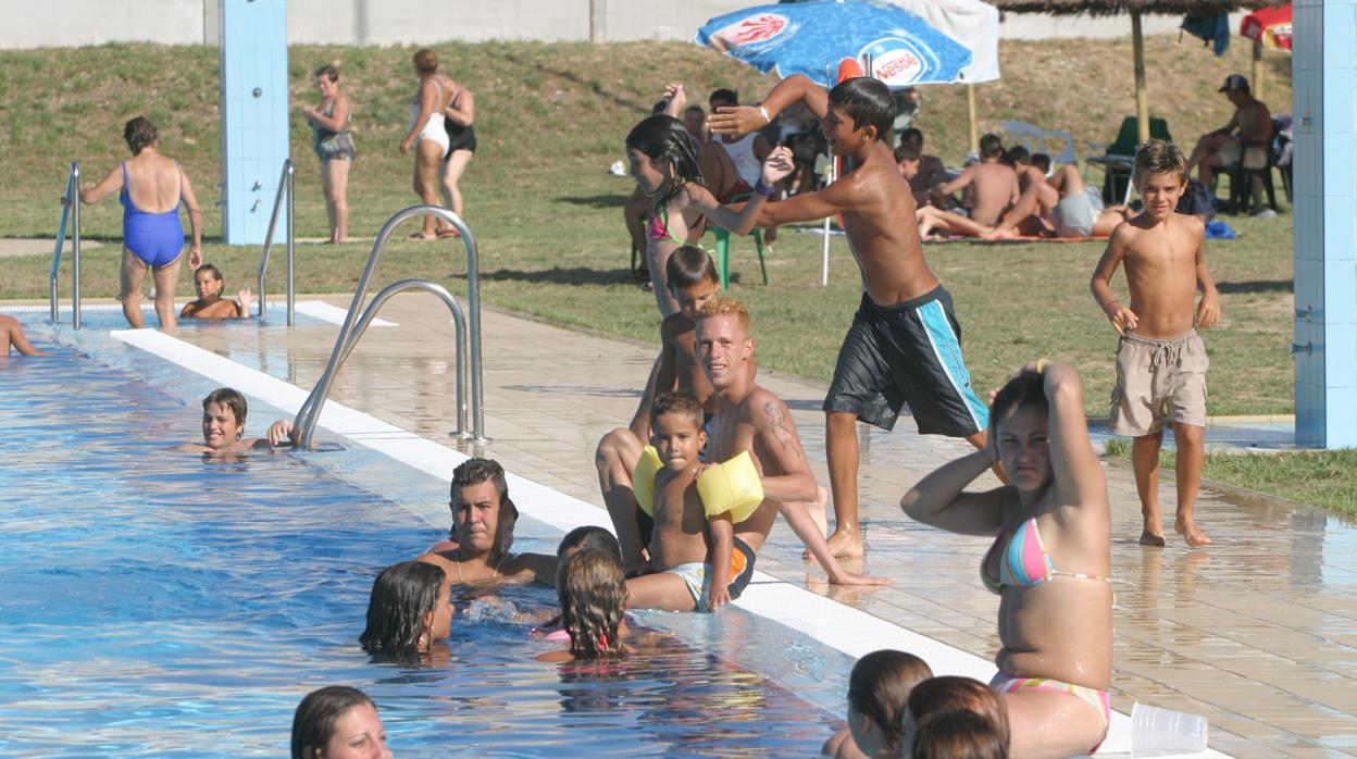 Piscina de la calle Marbella, en una imagen de archivo