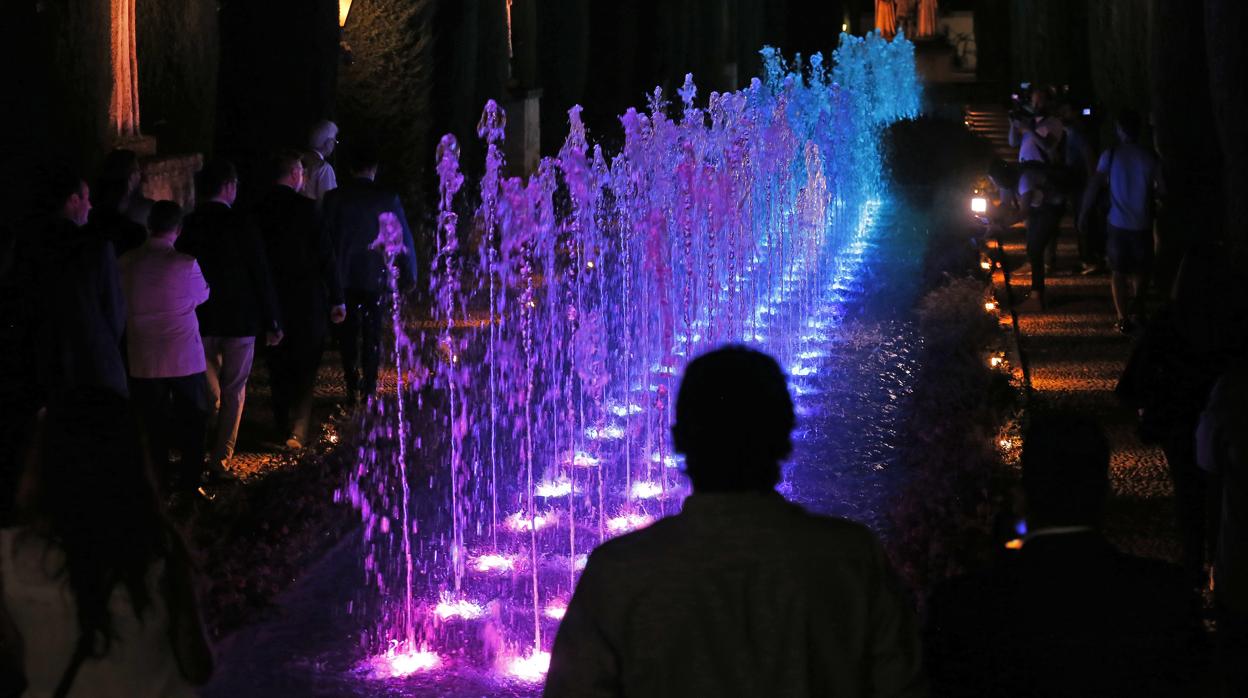 Imagen del espectaculo del Alcázar cuando se reactivó en septiembre de 2017