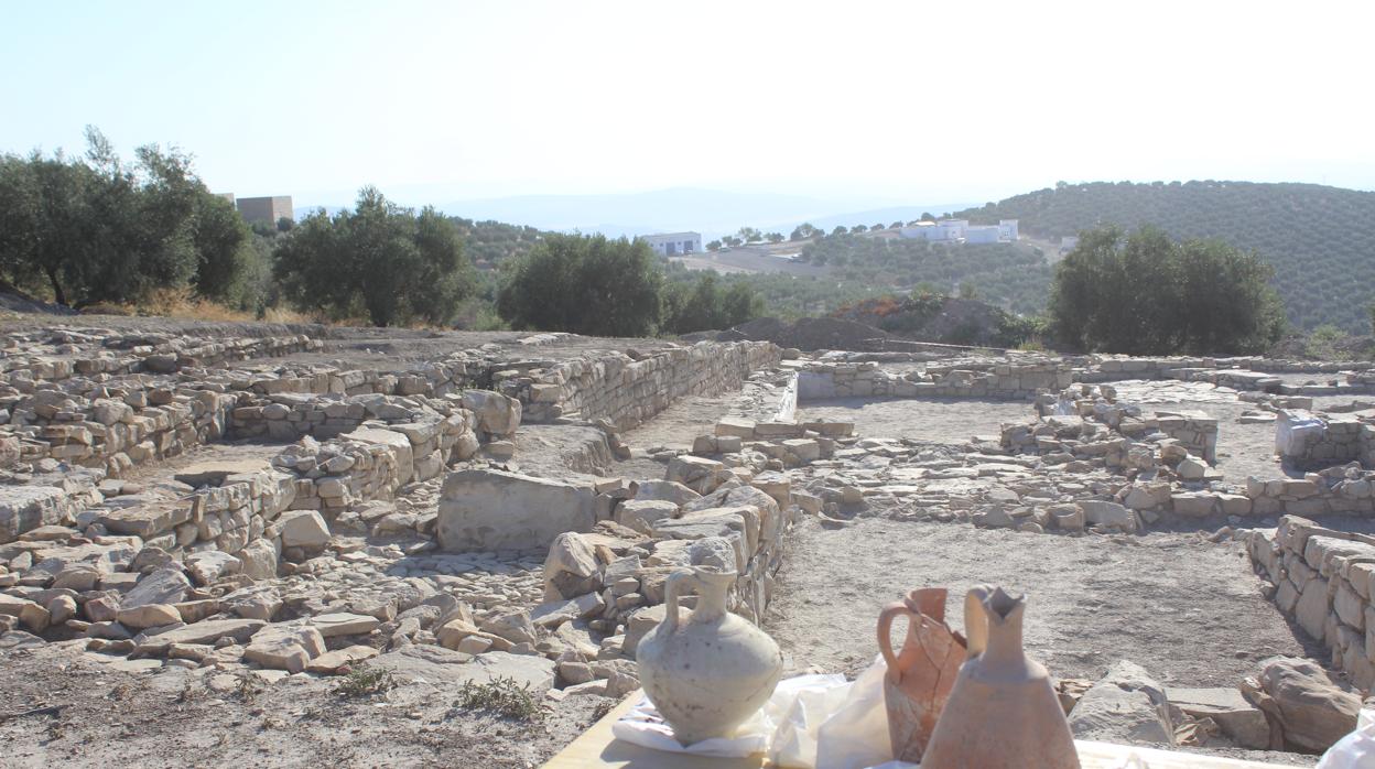 Vista del enclave arqueológico