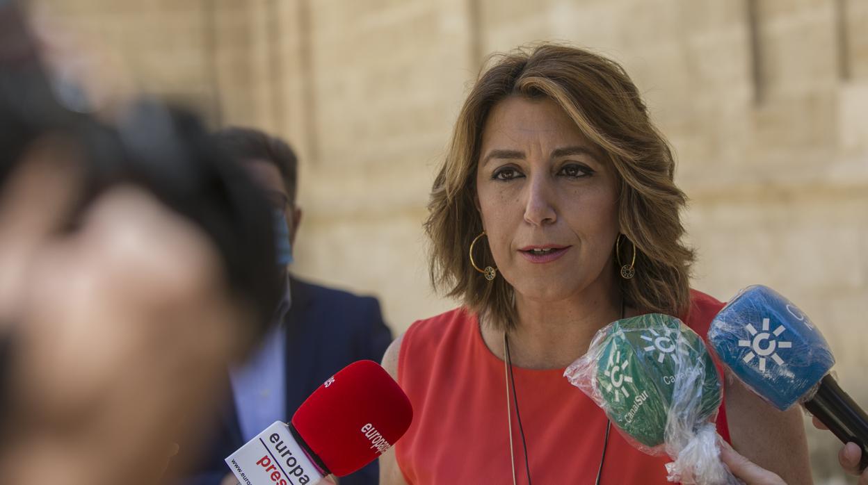 La secretaria general del PSOE, Susana Díaz