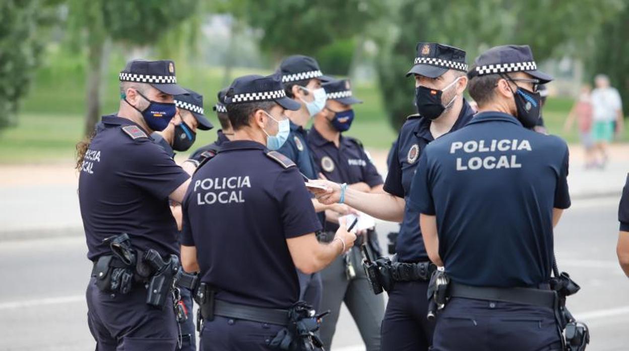 Agentes de la Policía Local de Córdoba