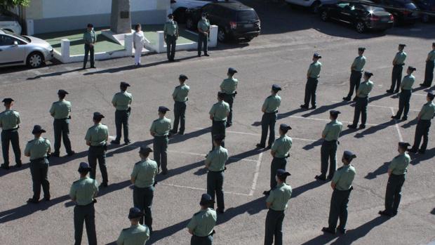 Cuarenta nuevos guardias civiles en prácticas se incorporan a la Comandancia de Córdoba