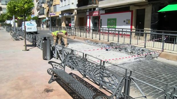 La avenida La Matallana de Puente Genil tendrá cortes de tráfico hasta mediados de julio