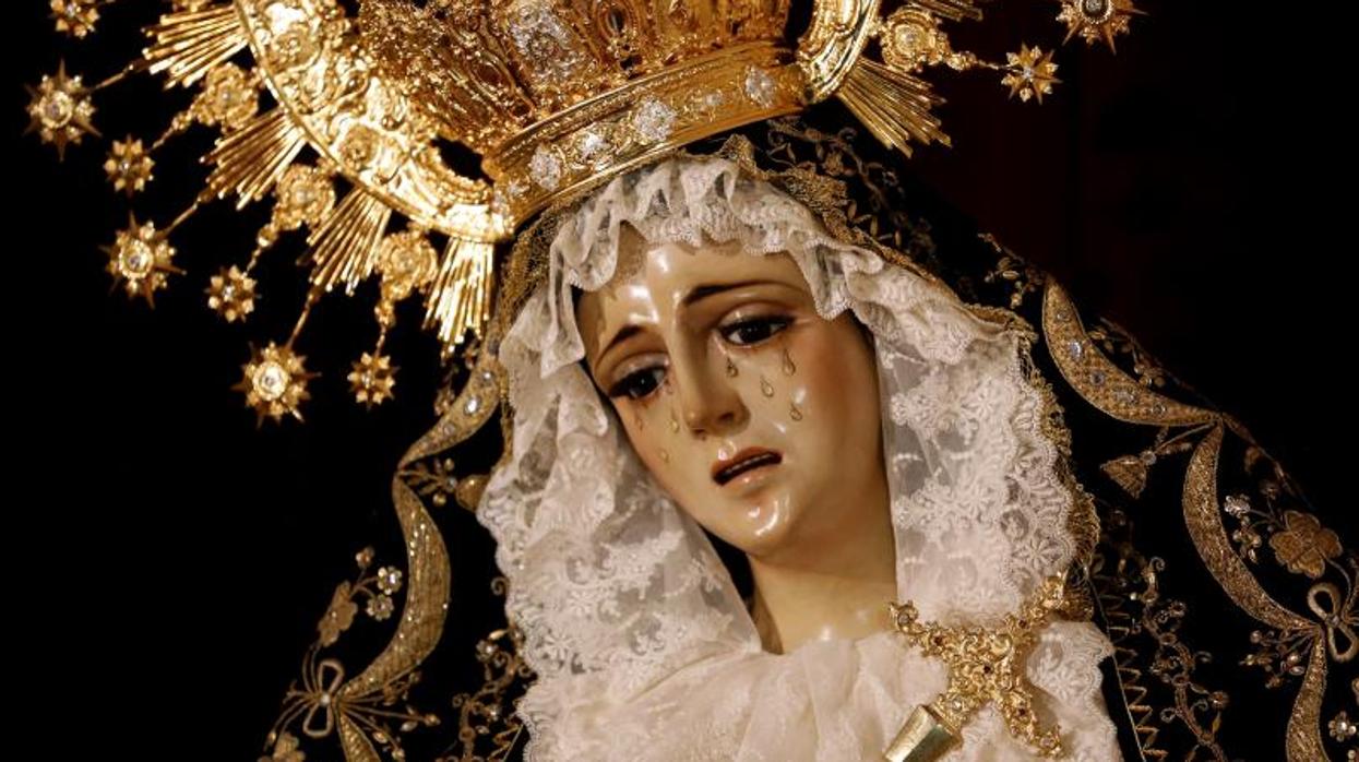 La Virgen de las Lágrimas en su Desamparo