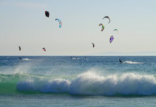 Es una de las playas más concurridades de Tarifa