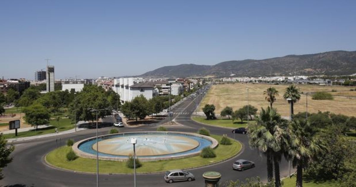 Perspectiva de la avenida Arruzafilla por donde se acometerá la primera fase de la Ronda Norte