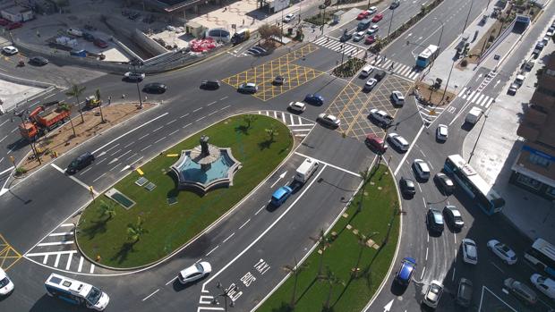 Así ha sido la remodelación de la avenida de Andalucía, principal arteria de Málaga