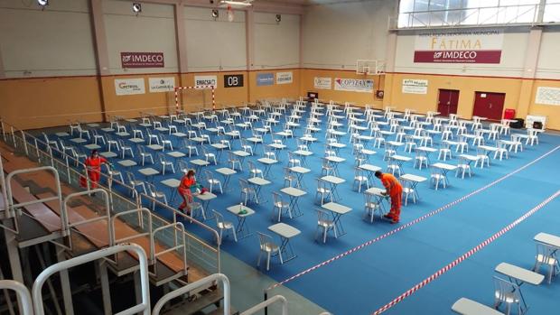 Oposiciones de Sadeco | Todo listo para el examen de 6.000 aspirantes este domingo en Córdoba