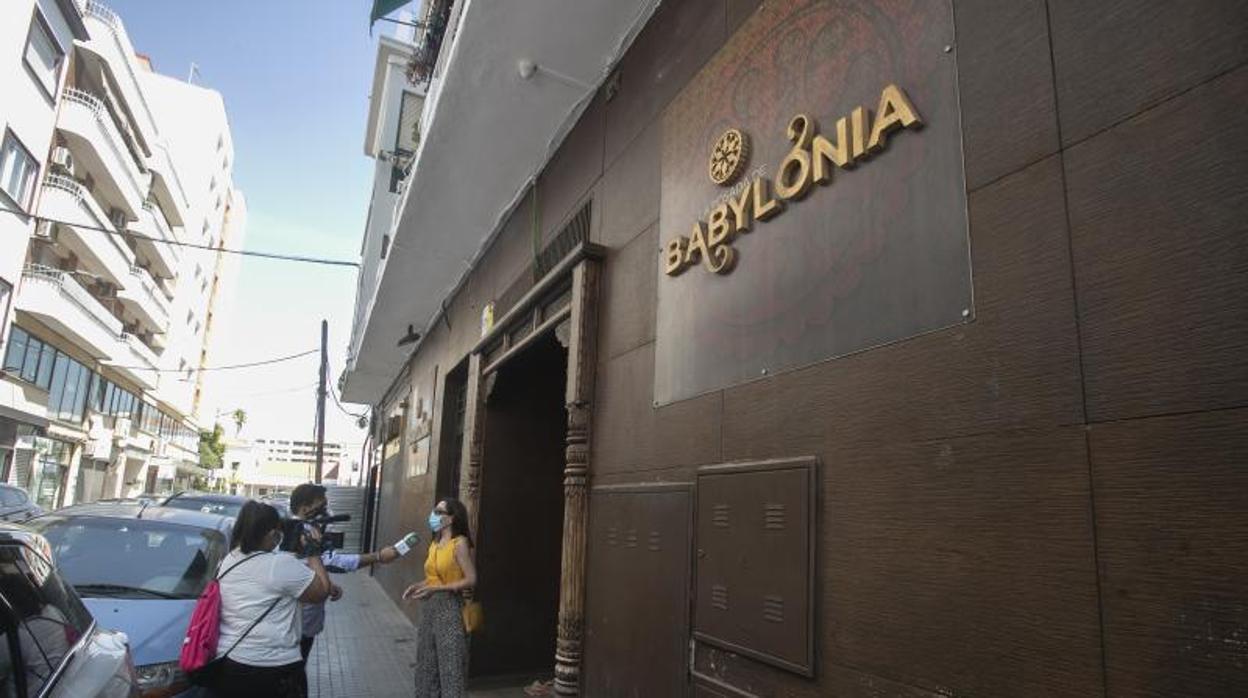 Fachada de la discoteca La Posada de Babylonia en Córdoba