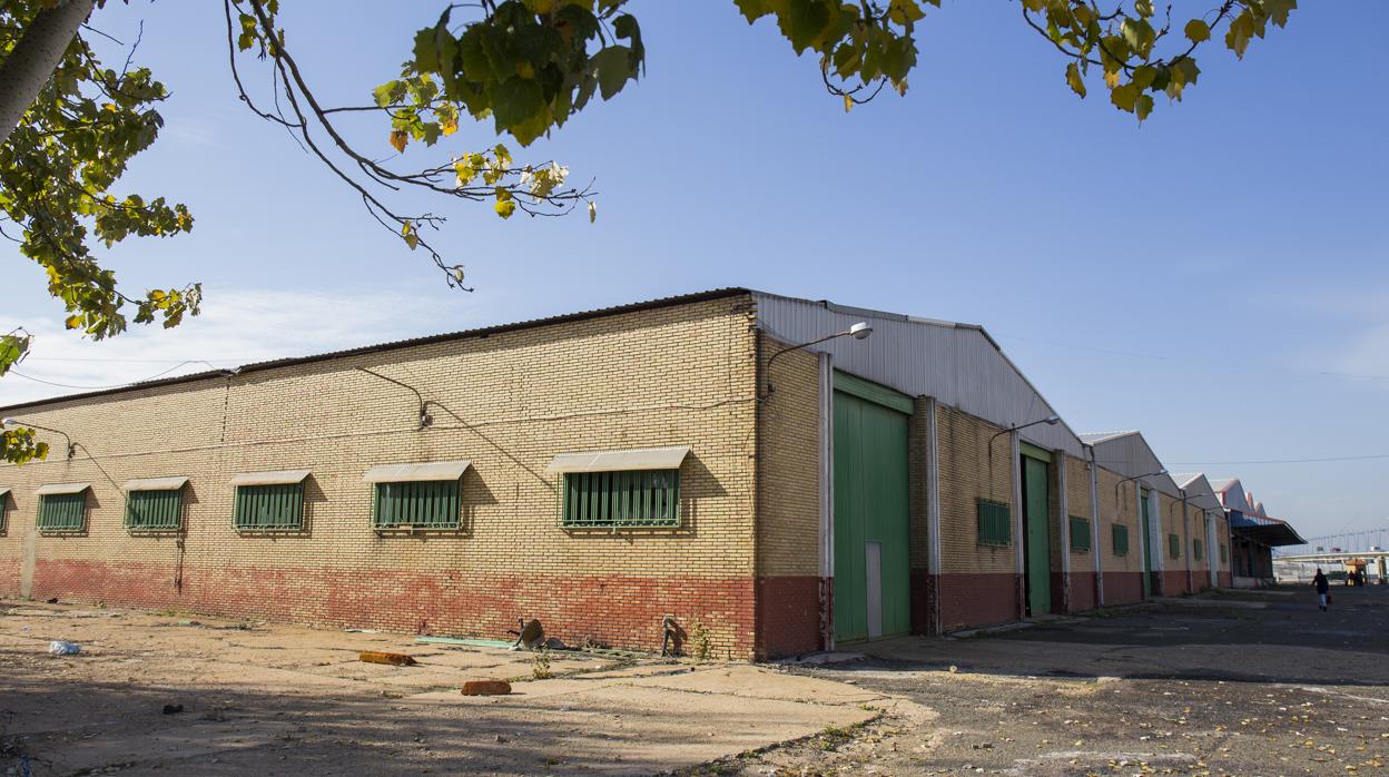 Nave industrial de la ciudad de Huelva