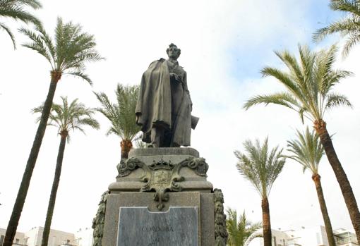 Estatua del Ángel de Savadrea, Duque de Rivas, en La Victoria