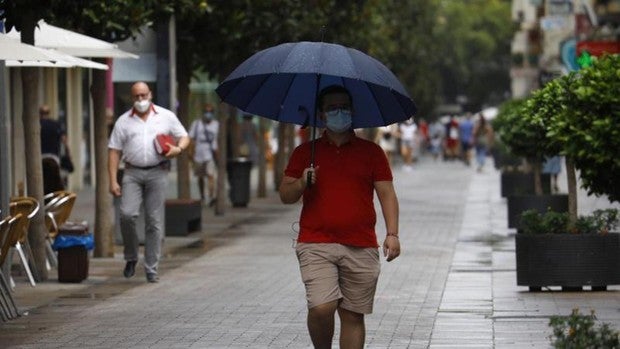 La tormenta roza Córdoba en una jornada con alerta amarilla por altas temperaturas de hasta 38 grados