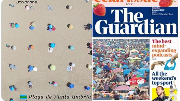 La playa de Punta Umbría vs. Inglaterra: orden contra caos en la arena