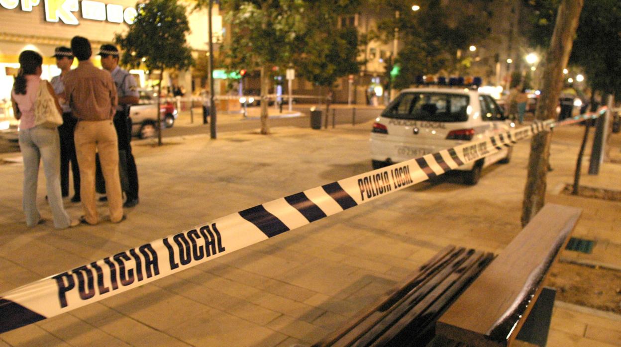 Policía Local en Gran Vía Parque en una imagen de archivo