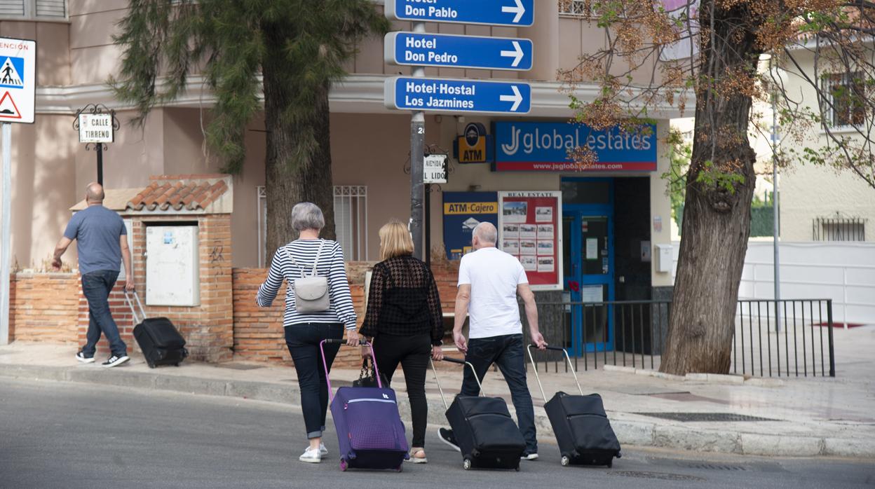 Turistas en Málaga, en una imagen de archivo