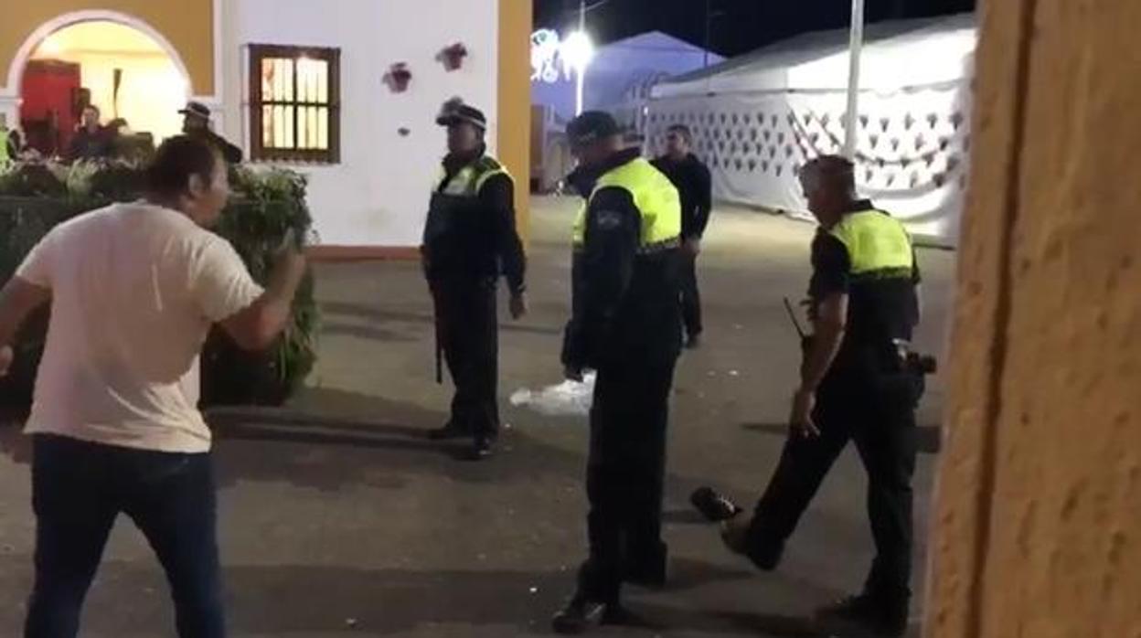 La Policía Local de Marbella en un servicio