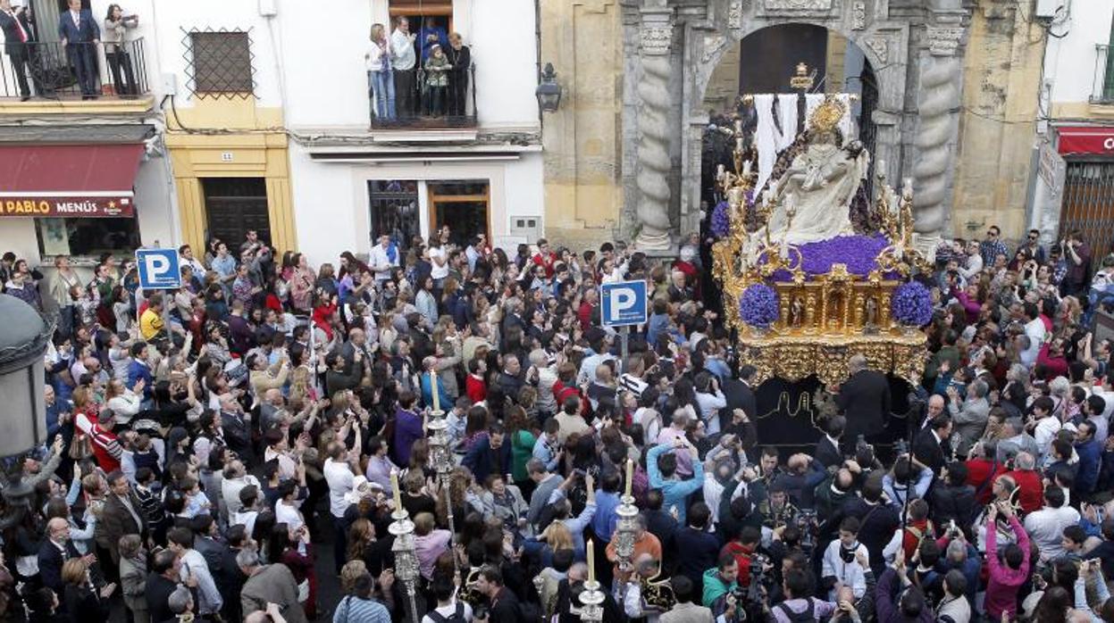 Traslado de la Virgen de las Angustias desde San Pablo hasta San Agustín