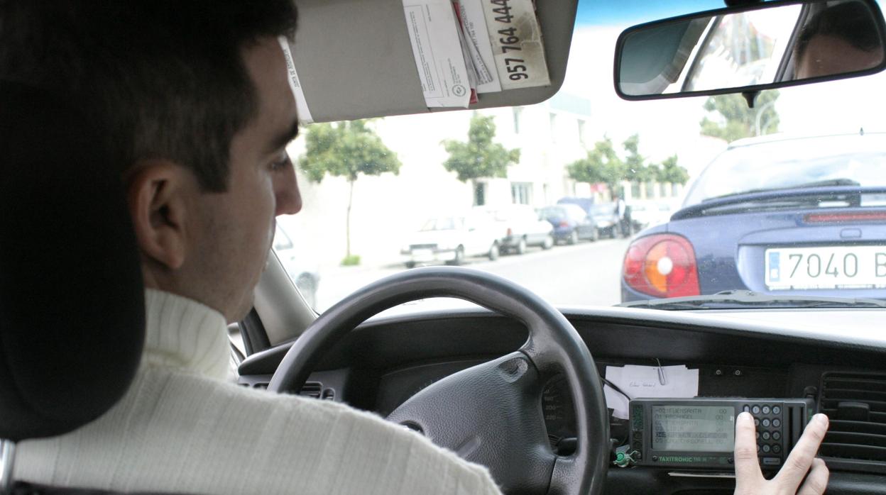 Un taxista, de servicio