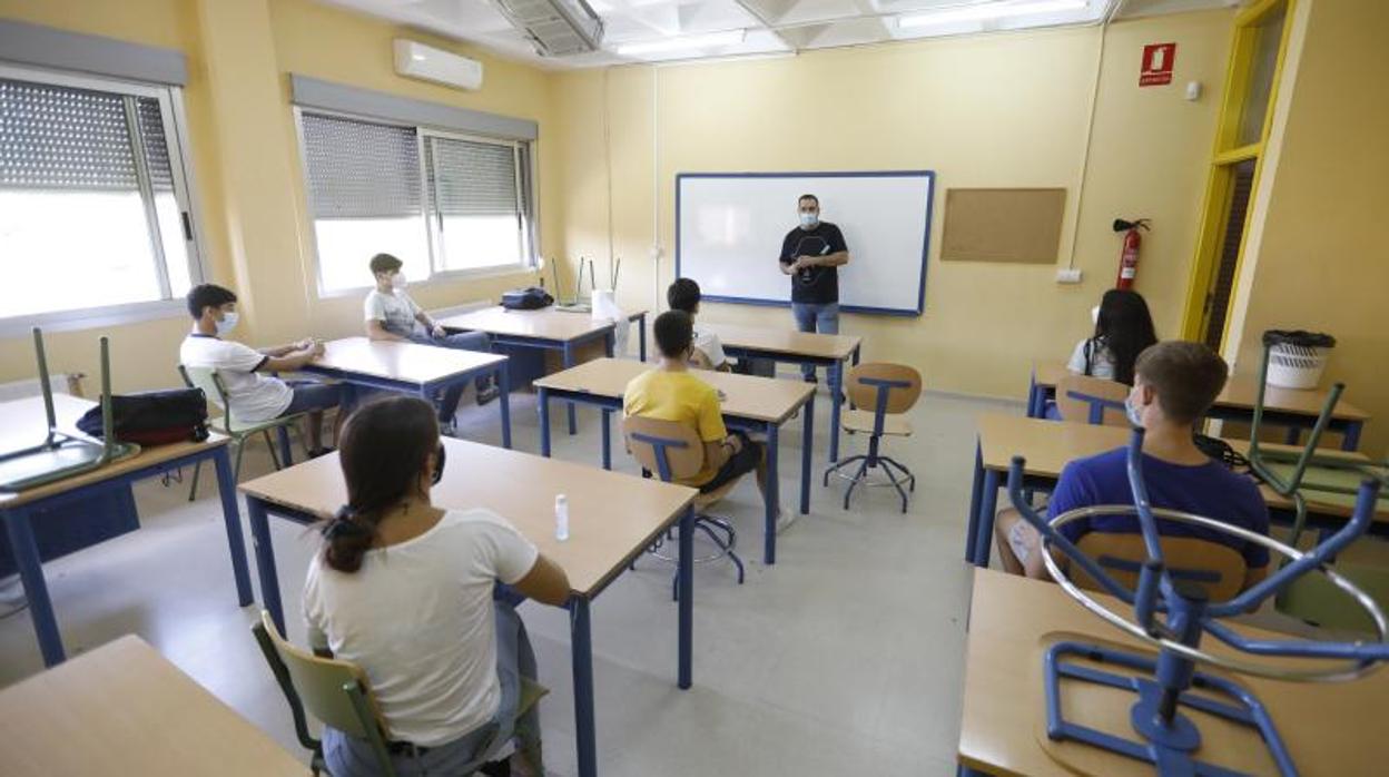 Una clase de Secundaria en Córdoba en este inicio de curso