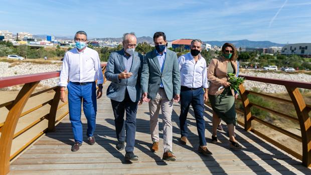 Abre en Málaga la pasarela peatonal de madera más grande de Europa