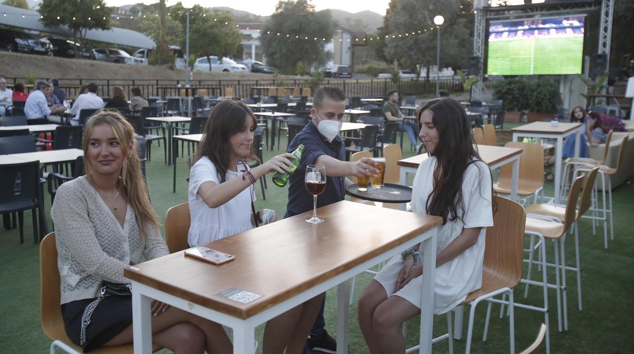 Una terraza veraniega en Córdoba