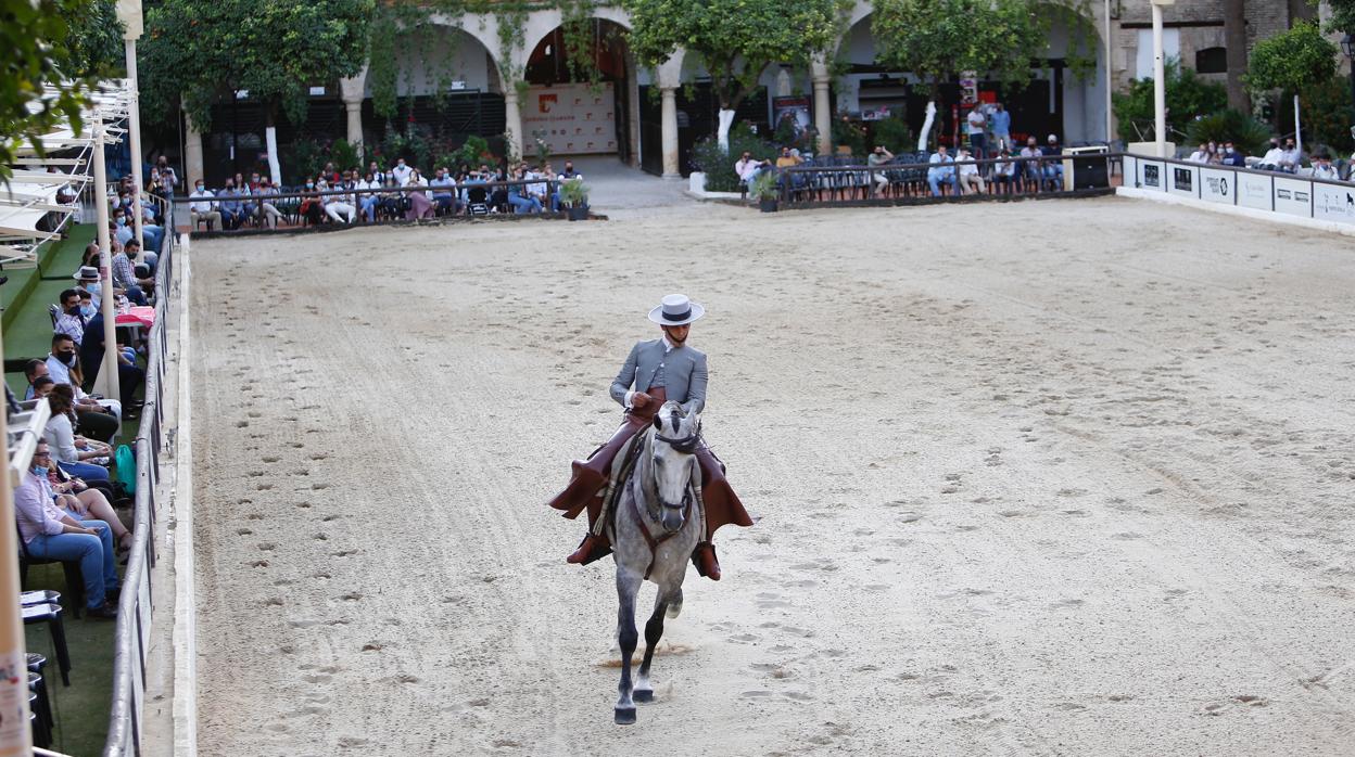 Caballerizas Reales acogió ayer la segunda jornada clasificatoria de la II Copa de España de Doma Vaquera