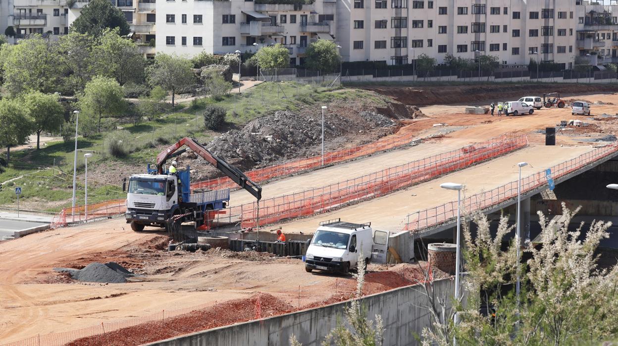 Obras en la Ronda Norte