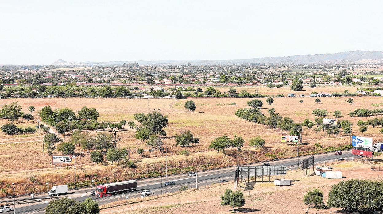 Zona de expansión de viviendas en Córdoba en la Carretera del Aeropuerto